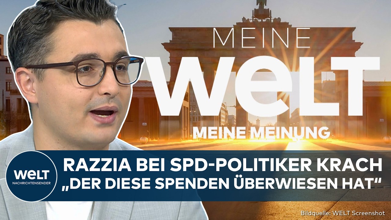 MEINE MEINUNG: Bestechung?! Razzia bei SPD-Politiker Steffen Krach in Berlin!