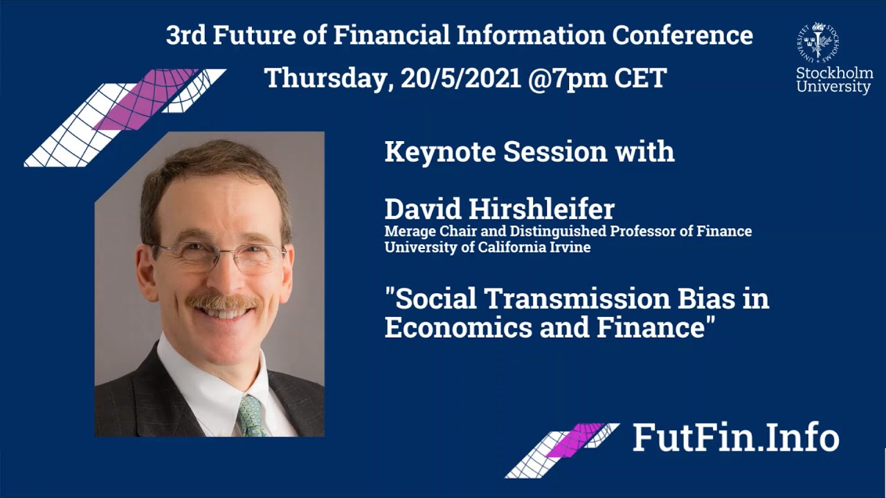 Keynote Session with David Hirshleifer