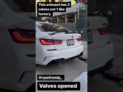 Most aggressive BMW M340 Sound! VALVETRONTRONIC DESIGNS exhaust #bmw #m340i #exhaust #valvetronic #car