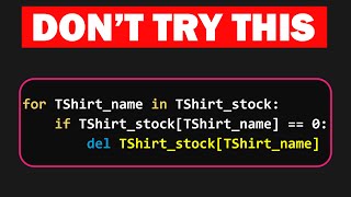 DON'T TRY THIS PYTHON CODE