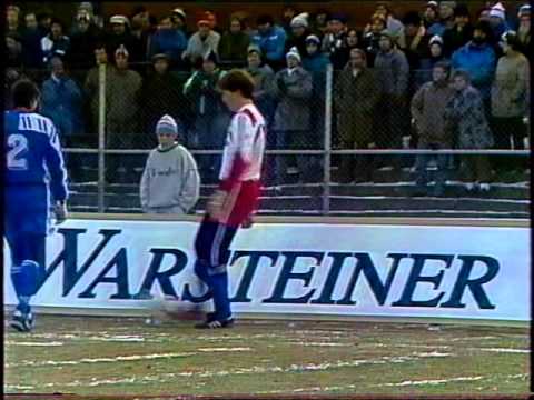 SK Sigma MŽ Olomouc : Hamburger SV - Pohár UEFA 1991/92