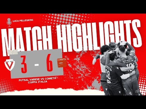 ⚽ Futsal Varese - Cometa 3-6 | Highlights Calcio a 5 | ⚪🔴