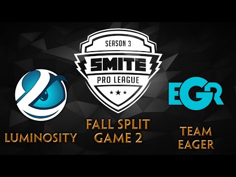 SPL Fall Split Week 4 - Luminosity vs. Team Eager (Game 2)