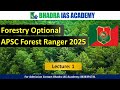 Forestry Optional Lecture 01 Introduction To Forestry Syllabus Discussion