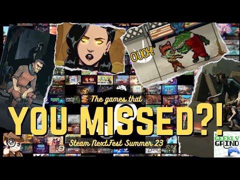 10 Indie Game Demos YOU MISSED - Steam NextFest 2023