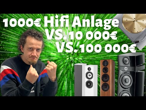 Hifi-Anlagen im Vergleich: 1.000€ vs. 10.000€ vs. 100.000€! Inklusive Soundtest