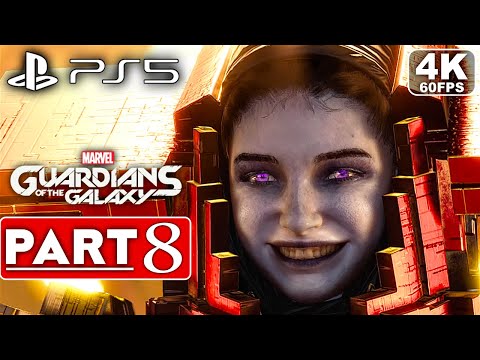 MARVEL'S GUARDIANS OF THE GALAXY PS5 Gameplay Walkthrough Part 8 FULL GAME [4K 60FPS] No Commentary