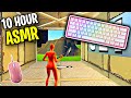 [10 HOUR] ASMR😴 Gaming Mechanical Keyboard Sounds Fortnite Gameplay Chill To Sleep