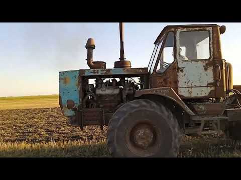 Т-150к. // Будни тракториста💪👍