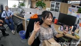 BJ CULTURE TOUR   AUG 2023   DAY 1   GO TO WORK