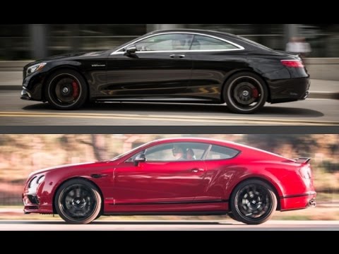 2018 Bentley Continental Supersports vs. Mercedes-Benz S65 AMG Coupe