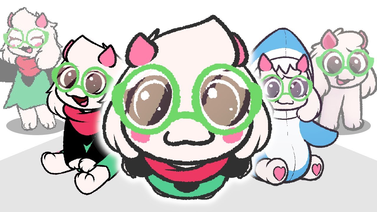 These CUTE Ralsei Deltarune Images with Castle Town Funk Music