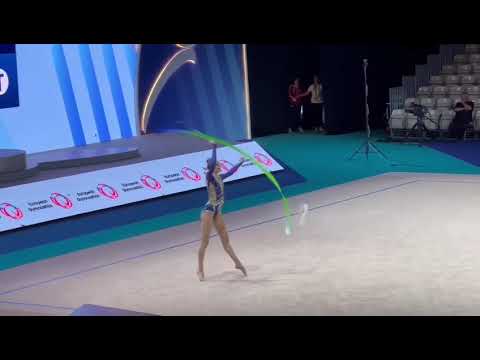 Norah Demierre European championships Israel 2022, gymnastique rythmique