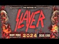Slayer S Epic Return Riot Fest 2024