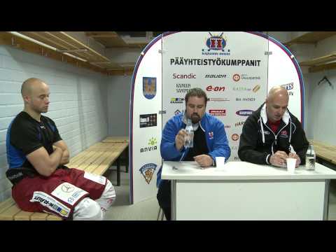 18.9.2013 Hokki - SaPKo, lehdistötilaisuus