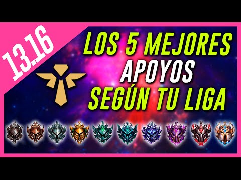 [13.16] Los 5 mejores Apoyos del parche desde Hierro hasta Challenger | League of Legends