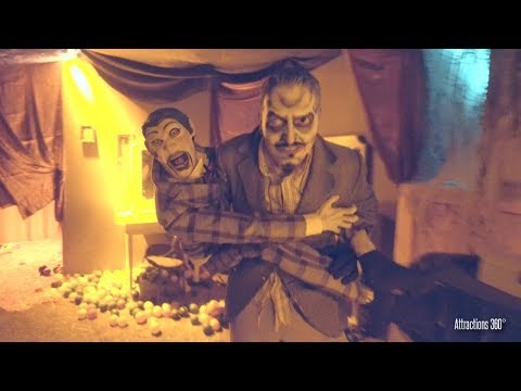 Creepy Circus Maze w/ Ball Pit - The Queen Mary's Dark Harbor 2018