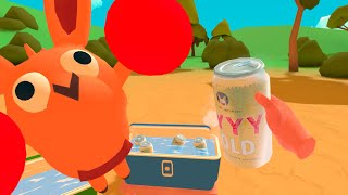 Serving stupid people drinks in beers and boomerangs VR.