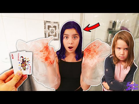 ACE OR JOKER CHALLENGE Del 7 - Korten BESTÄMMER vår dag *FÄRGA HÅRET*