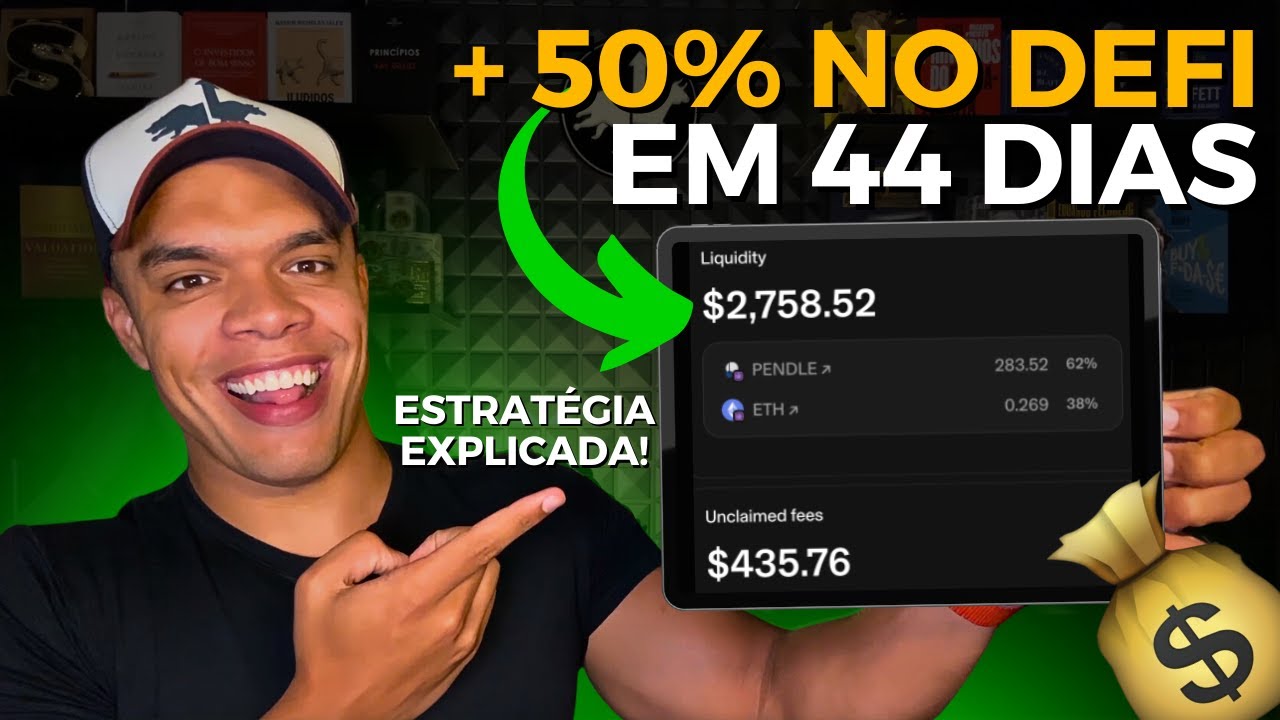 +50% EM 44 DIAS COM O DEFI! ESTRATÉGIA EXPLICADA NA PRÁTICA