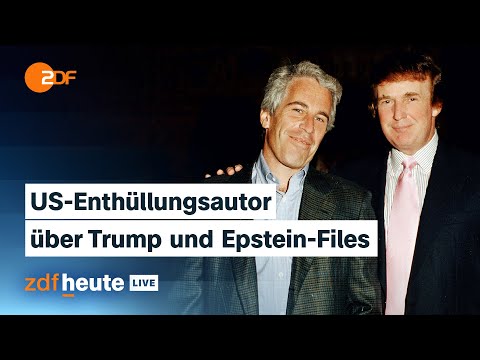 „Trump und Epstein haben Zeit damit verbracht, Frauen zu jagen“ - US-Autor Wolff bei ZDFheute live