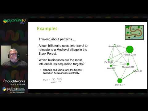 "Graph Data Science" - Paco Nathan (PyConline AU 2021)