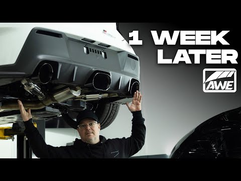 AWE GR Corolla Exhaust Feedback - 1 Week Later - Mini Review / update