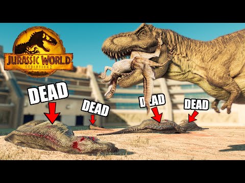 Every Carnivore Dinosaur Battle Royale in Jurassic World Evolution (WHO IS KING?)