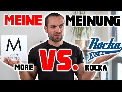My opinion on MORE & ROCKA NUTRITION