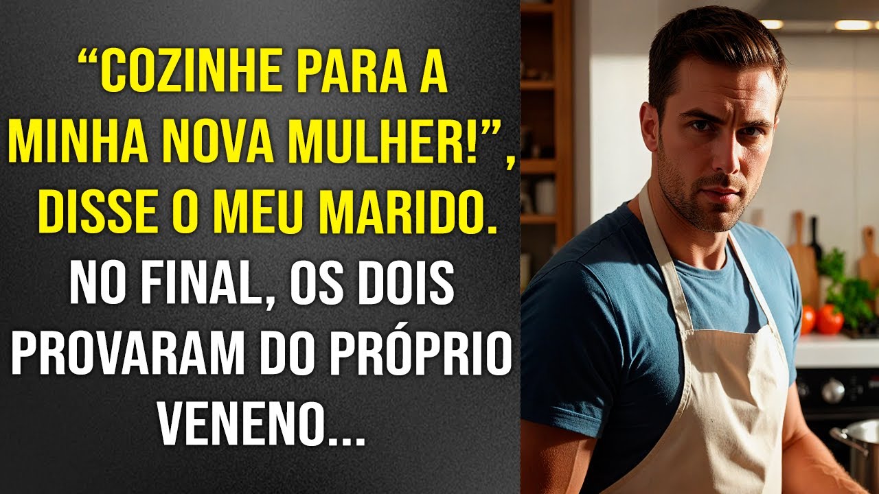 "Cozinhe para minha nova mulher!", disse meu marido. No final, os dois provaram do próprio veneno!