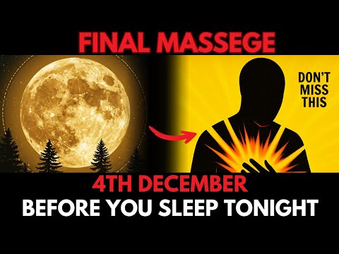 Chosen Ones 💥 December 4: FULL MOON EXPOSED — A Hidden Portal & 9 Miracles Will Shock Your Life!