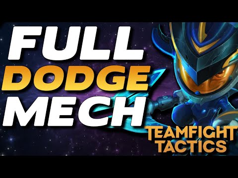 Patch 10.13 META COUNTER - Full DODGE MECH + SORCERER | 60% Dodge Chance! | TFT Set 3 Patch 10.13