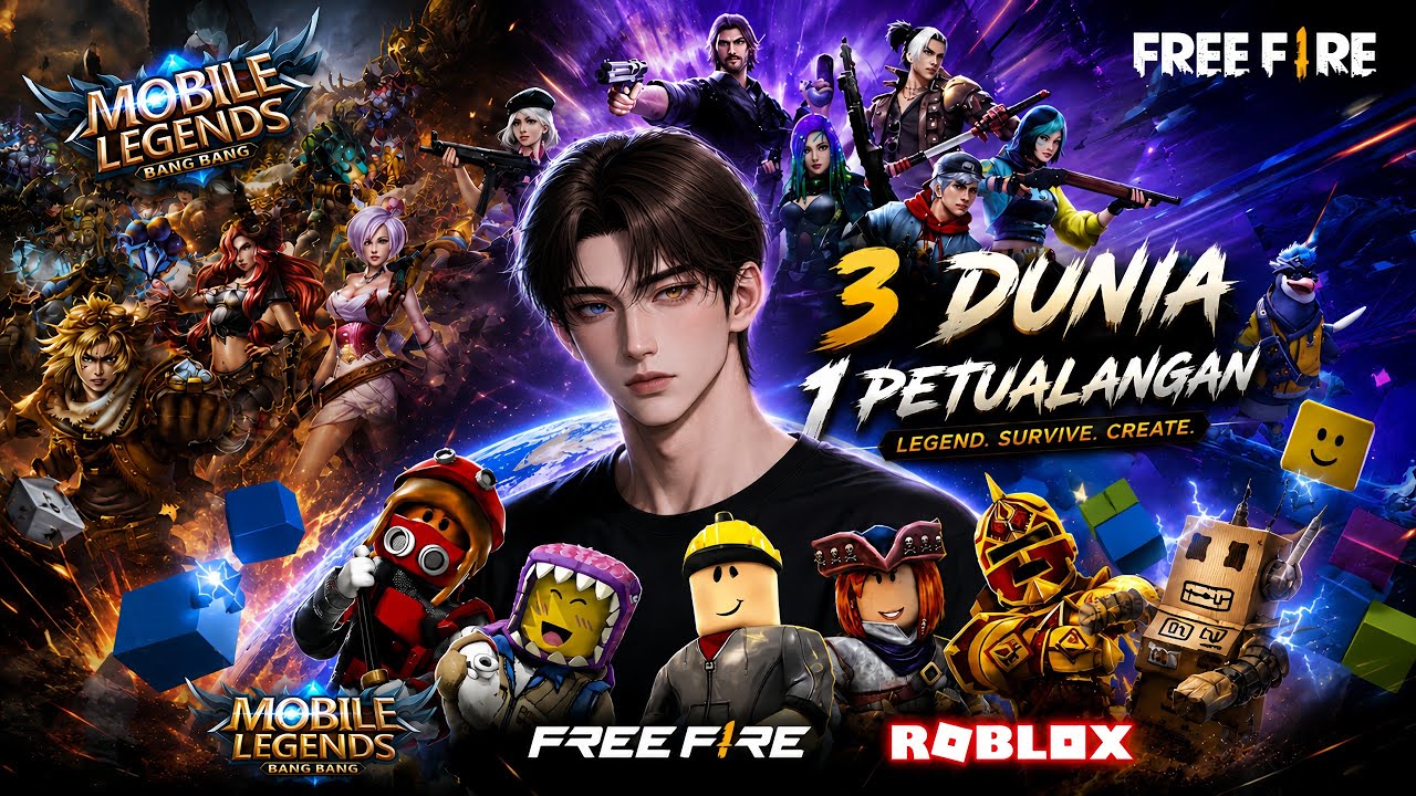 [PUSH FF/ML] MABAR FREE / VIP  #vtuber #freefire #mobilelegends #livemobilelegends #shorts #roblox