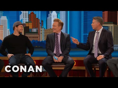 Will Ferrell: Bostonians Go Crazy For Mark Wahlberg | CONAN on TBS