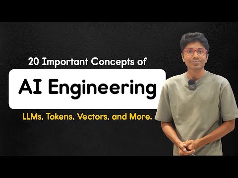 20 AI Concepts Explained in 40 Minutes