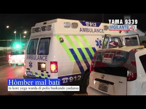 Hòmber mal bati ta kore yega warda di polis buskando yudansa