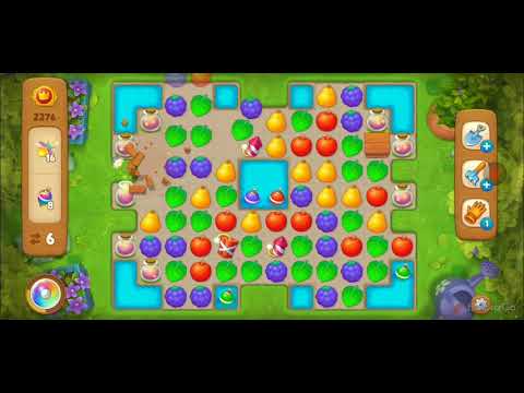 Walkthrough Gardenscapes Level 2376