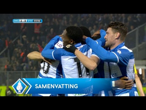 Highlights KNVB Beker: PEC Zwolle - VVV Venlo (27/10/2016)