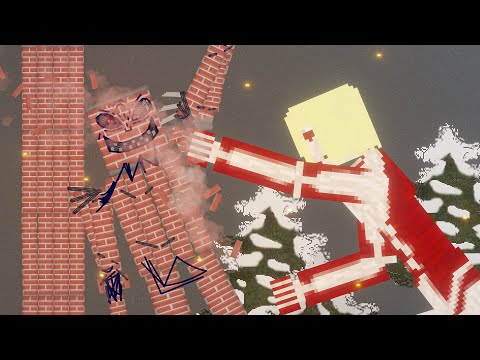 Golems Vs Titans in People Playground