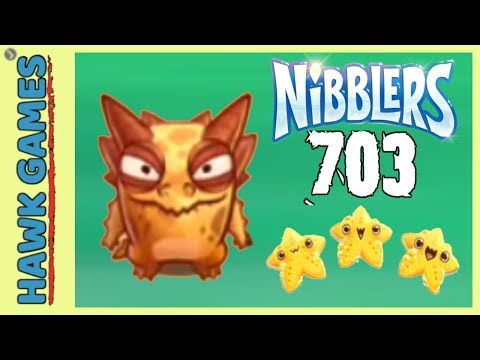 Fruit Nibblers Level 703 - 3 Stars Walkthrough, No Boosters