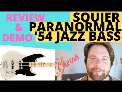 Squier Paranormal '54 Jazz Bass - Review & Demo