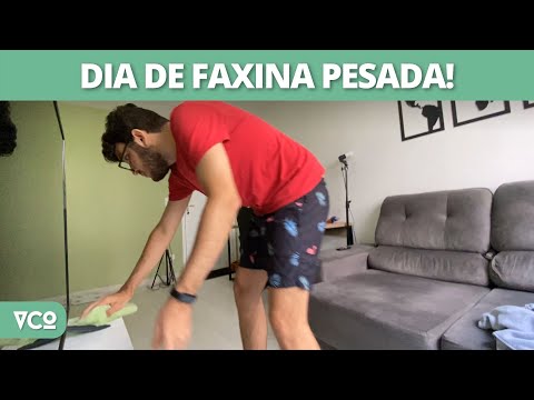 Dia de faxina pesada: como organizo a limpeza e produtos que uso