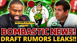 BOMB! JAYLEN BROWN SHOCKING STATEMENT! CELTICS KEEP EYES ON DRAFT MOVEMENTS | BOSTON CELTICS NEWS!