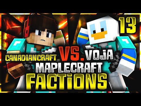 "1V1ING THE BEST PVPER ON MAPLE" - Minecraft FACTIONS Server Let's Play Ep.13 (Minecraft Raiding)