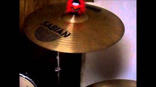 Video thumbnail for Sabian B8 18" Medium Crash by masterofmetal15