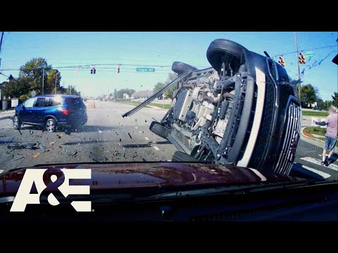 Caught On Dash Cam - Top 6 Most Shocking Moments - Part 2 | Road Wars | A&E