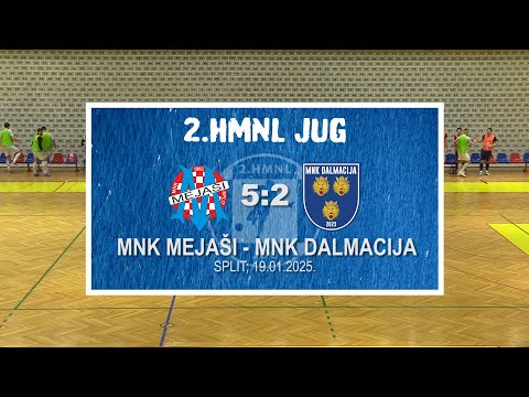 UMN_TV  2HMNL Jug_MNK Mejaši - MNK Dalmacija (Sažetak)