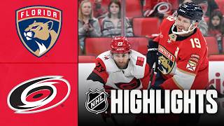 Carolina Hurricanes vs Florida Panthers