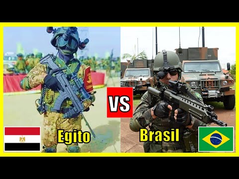 Egypt VS Brazil - Comparison of Military Power 2024