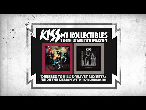 10th Anniversary Episode! Dressed To Kill & Alive KISS Box Sets With Designer Tom Jermann